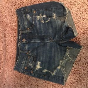 Blue Jean shorts AE